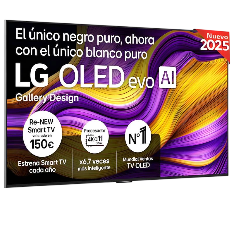LG OLED55G54LW 55' 4K UHD OLED Smart TV Negro