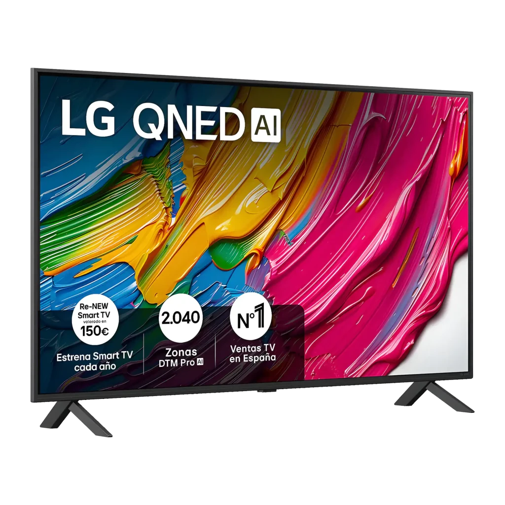 Televisor LG 50QNED80A6A 50 pulgadas QNED 4K WebOS 25 60Hz