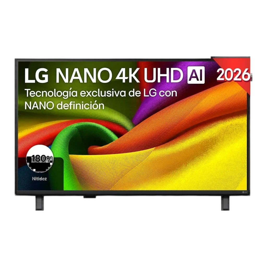 LG NanoCell 50NU850B6LA Negro 50' 4K 60Hz webOS 26 α7 AI Gen9 -Smart TV