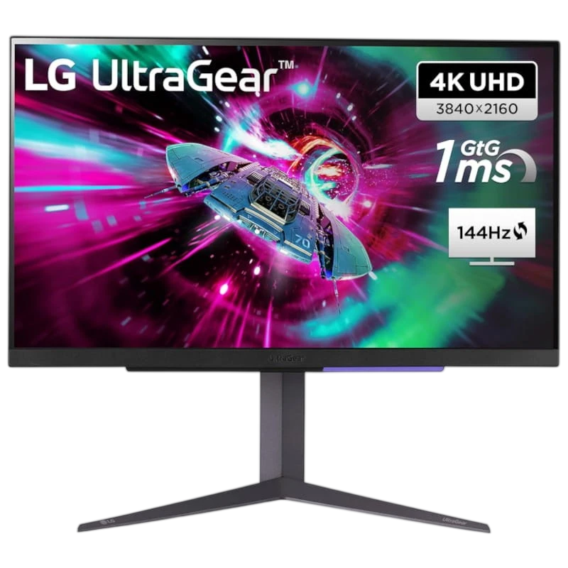 LG 27GR93U-B 27 4K UHD IPS 144 Hz G-Sync Premium Negro