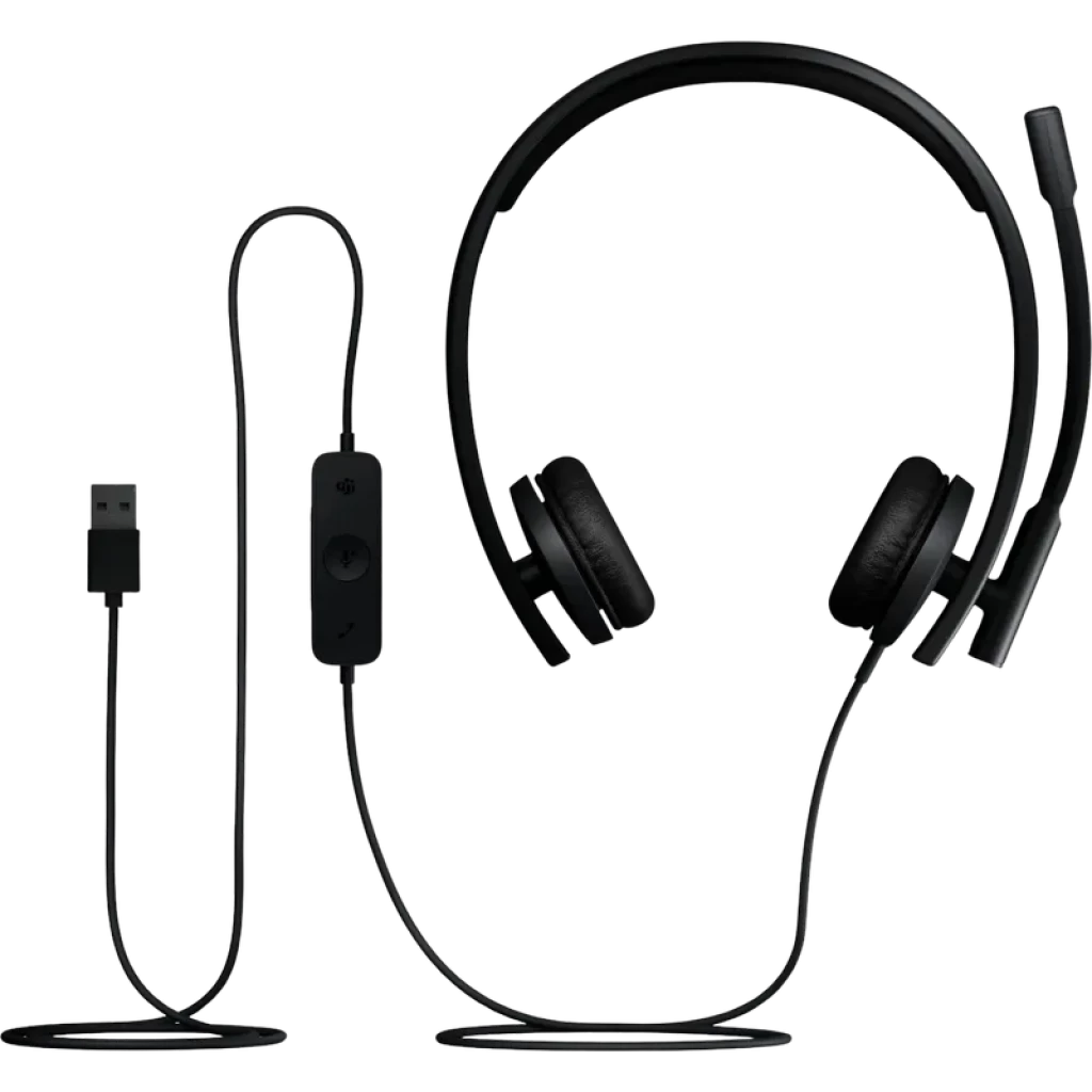 Logitech H570e Stereo MS USB-A Auriculares con cable y certificación TEAMS