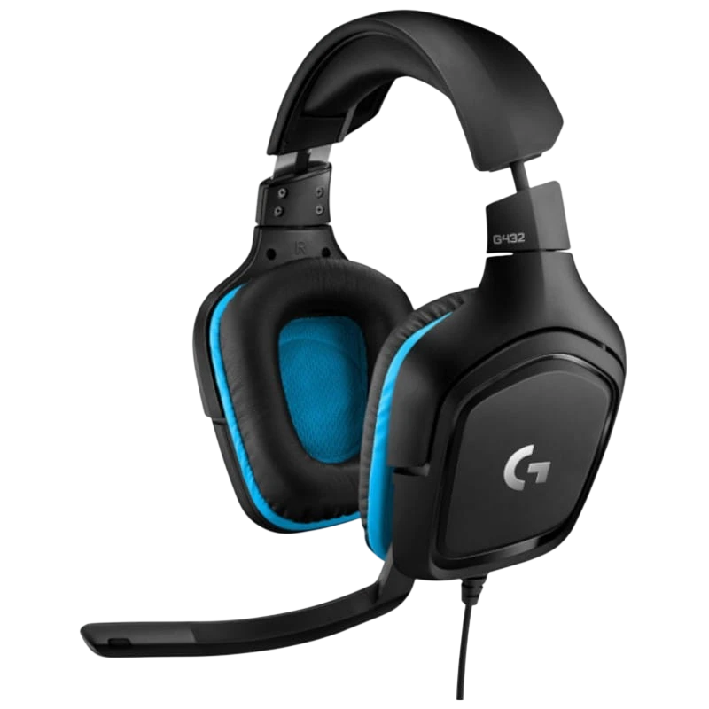 Logitech G432 Negro/Azul