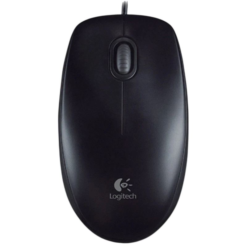 Ratón Logitech B100 Negro USB 800 DPI