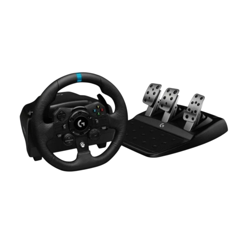 Logitech G G923 Volante + Pedales Xbox Series X/S Xbox One PC Color: Negro