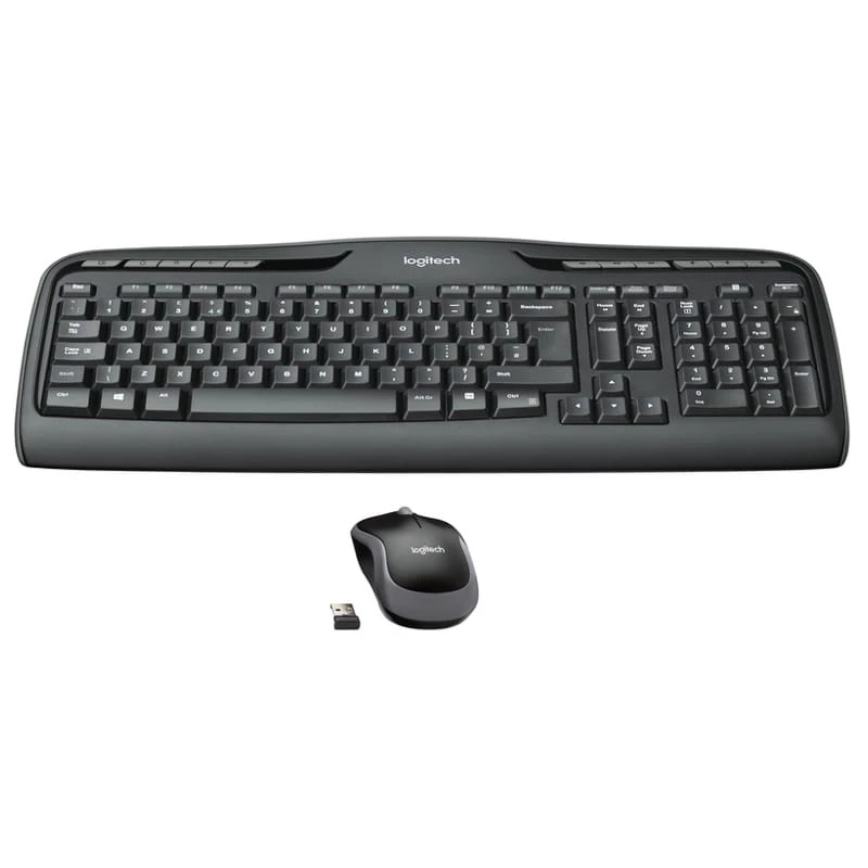 Pack Teclado de Membrana y Ratón Logitech MK330 1000 DPI