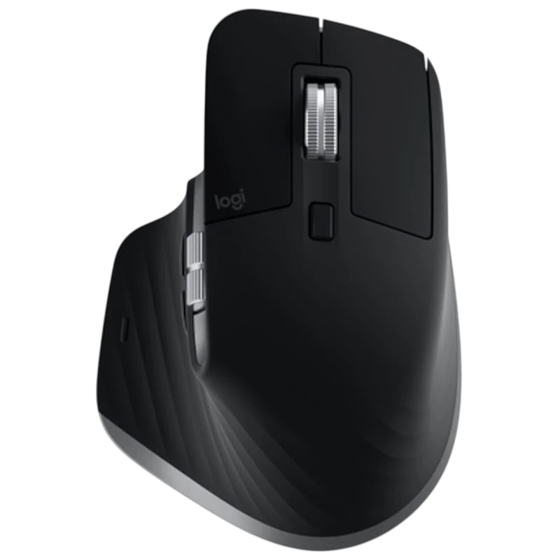 Logitech MX Master 3S for Mac Bluetooth 8000 DPI Negro Plata