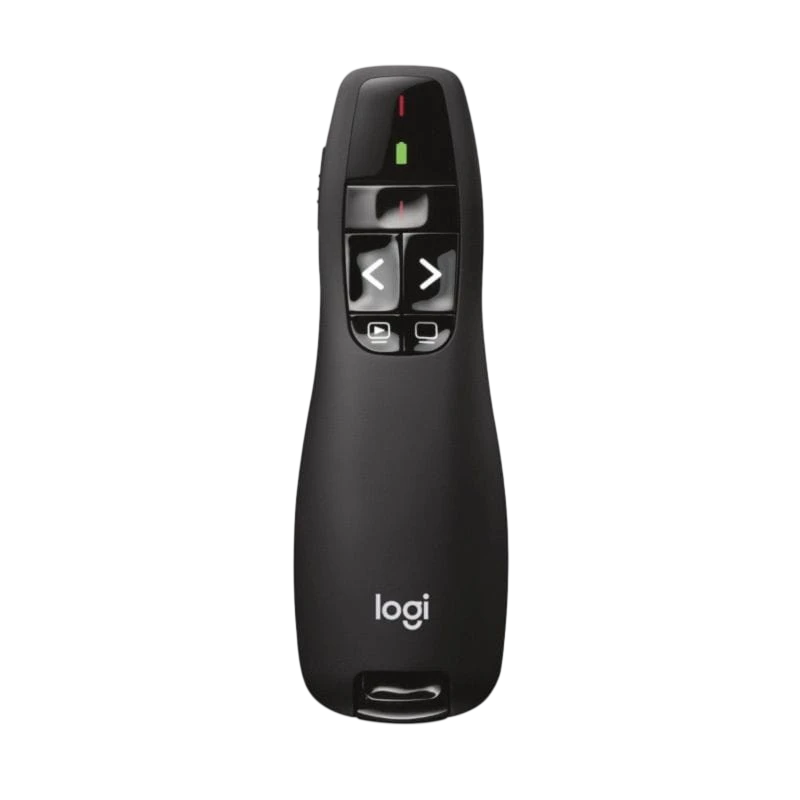 Logitech R400 Láser Inalámbrico Negro Presentador