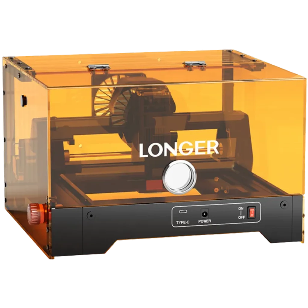 LONGER RAY5 mini S 3.5W Grabador Láser Punto Compresión 0.04mm Carcasa Cerrada