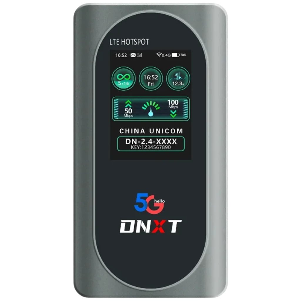 M2D 5G 600Mbps 8000mAh Wifi6 Router portátil