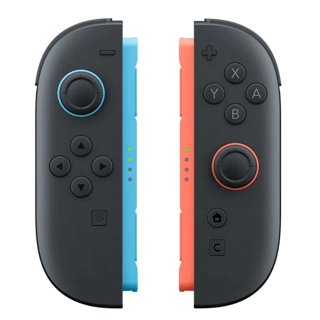 Magnetic Set S2 Mando Inalámbrico compatible con Switch 2 Azul/Rojo