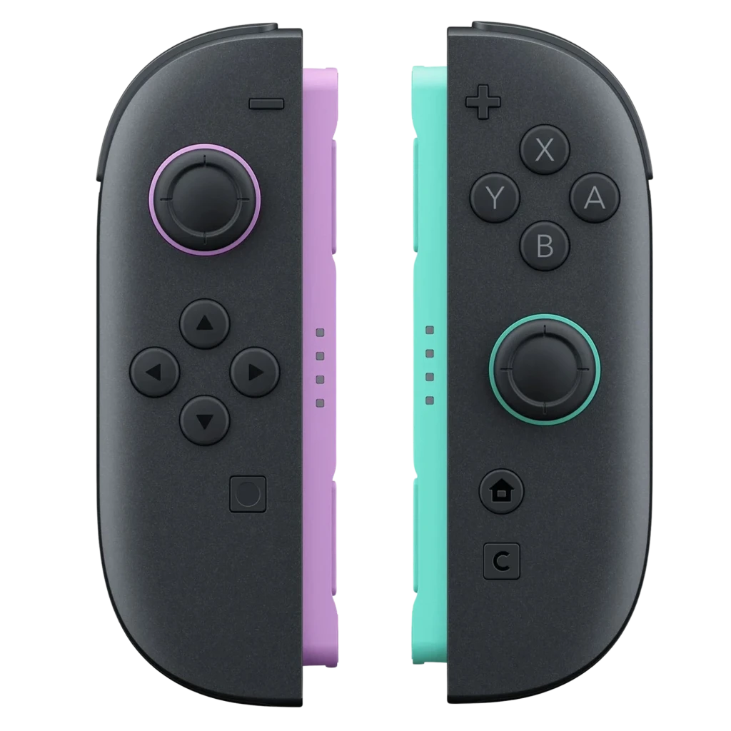 Magnetic Set S2 Mando Inalámbrico compatible con Switch 2 Lavanda/Turquesa