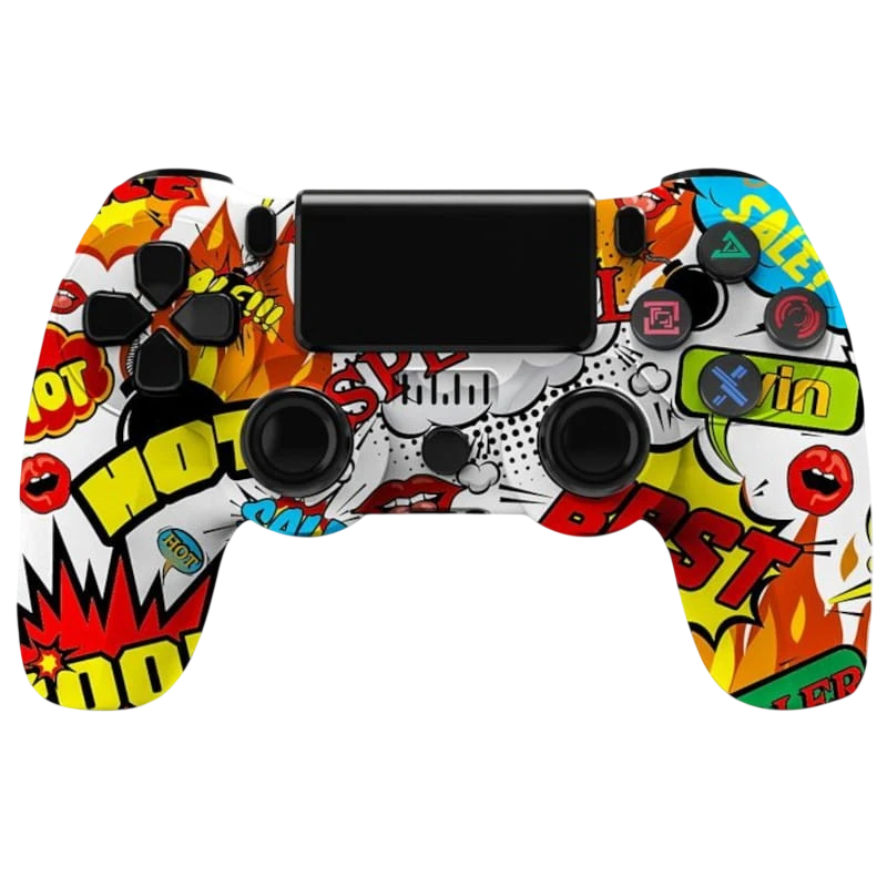 Mando PS4 Powergaming V2 Flames