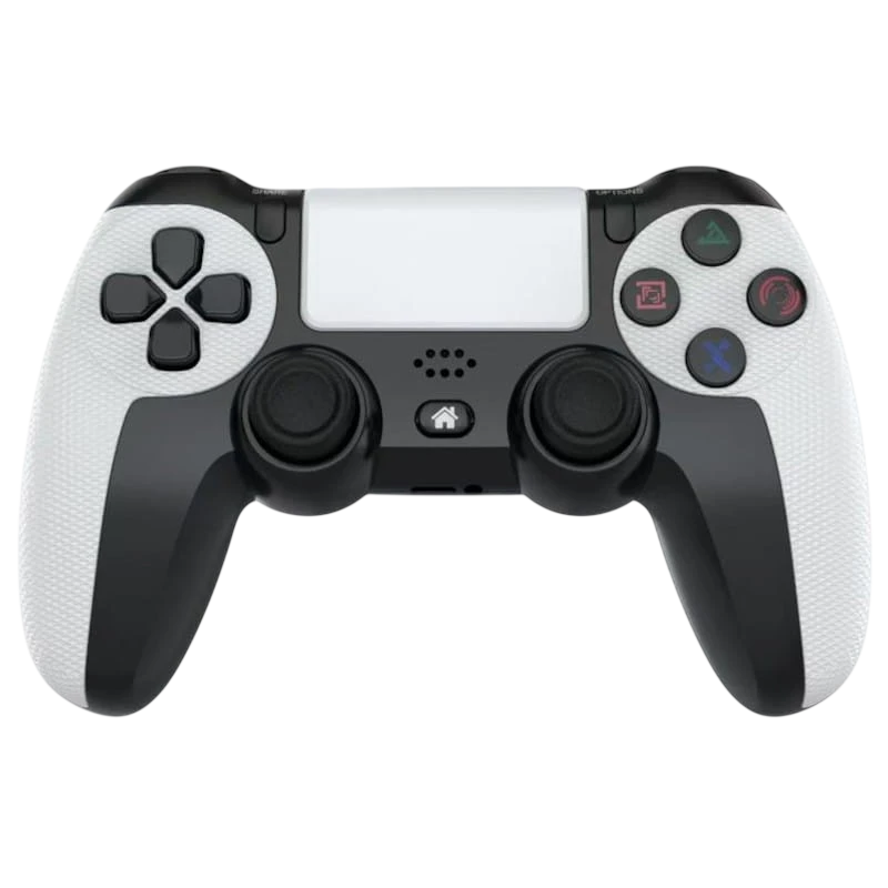 Mando PS5 Compatible con Adaptador Blanco y Negro Gamepad PS5/PC/Android