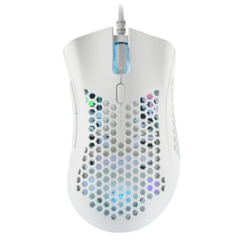 Mars Gaming MMEXW USB RGB 32000 DPI Blanco