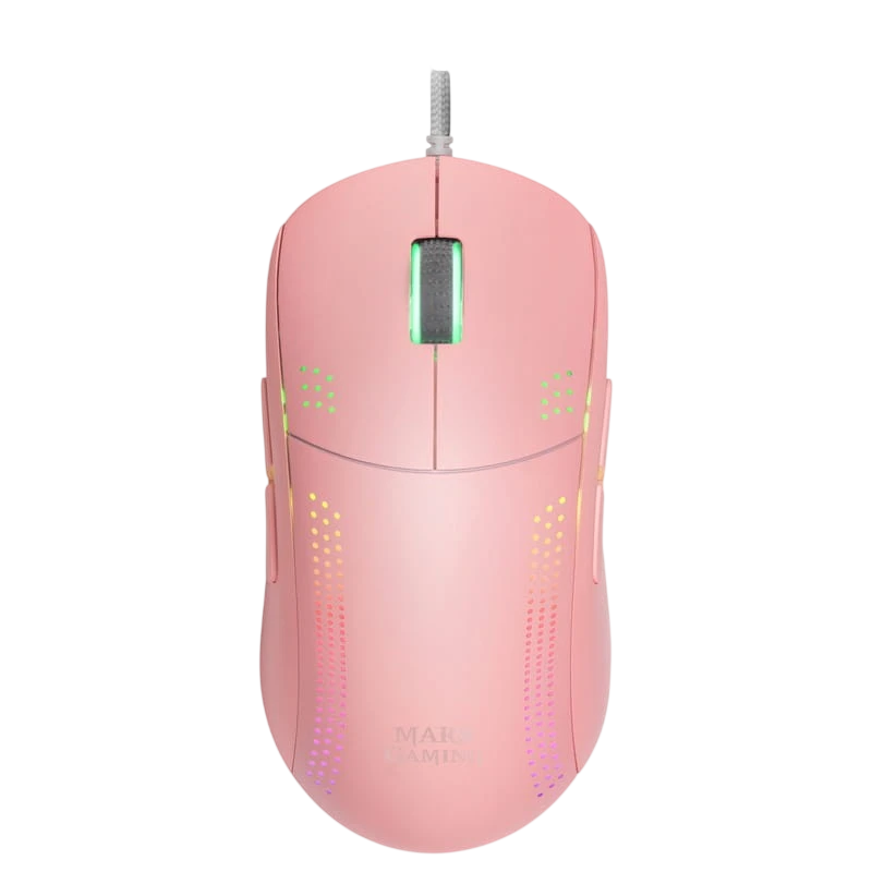 Mars Gaming MMPRO USB RGB 32000 DPI Rosa