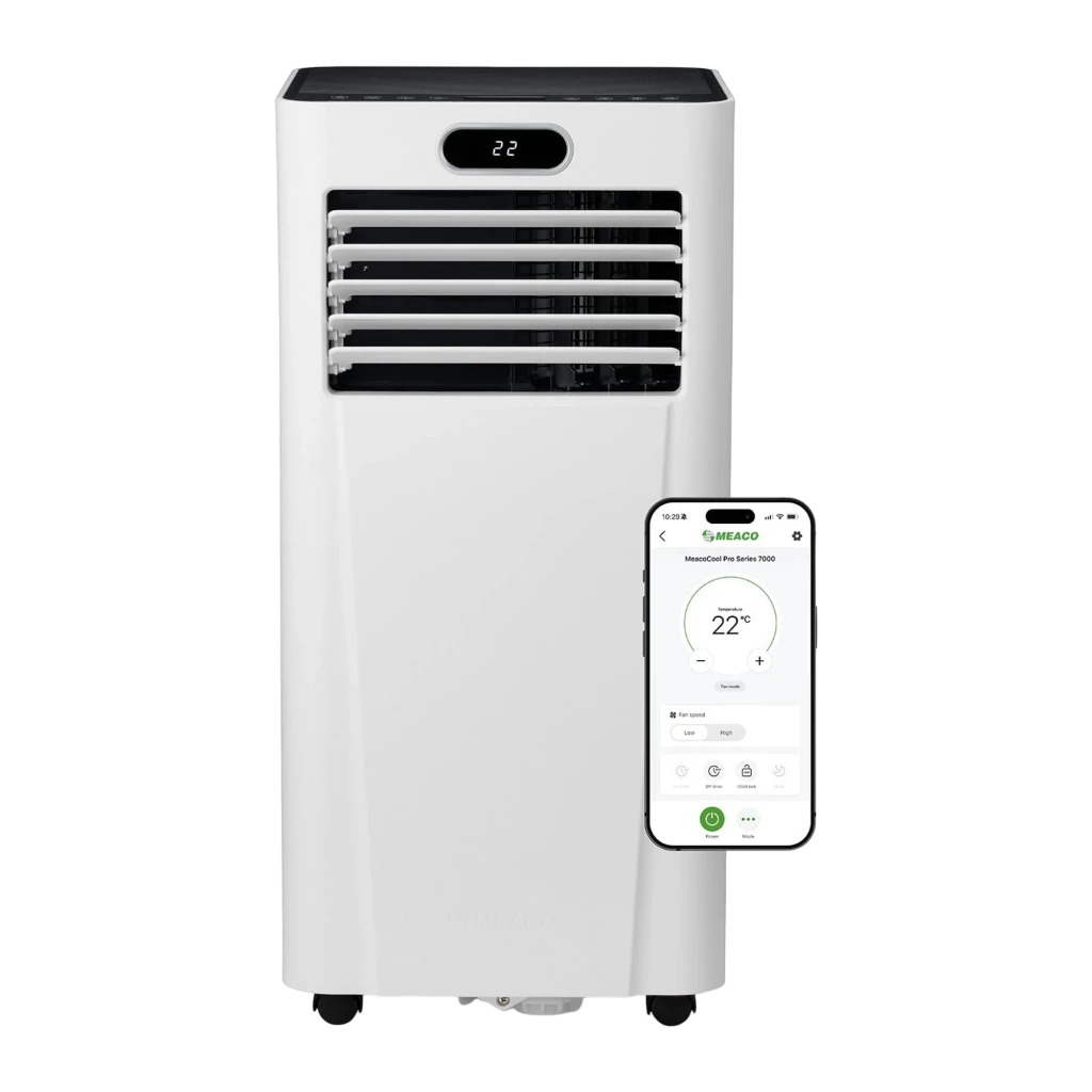 Aire Acondicionado Portátil Meaco MeacoCool MC7000RPRO WiFi 7000 BTU 22m²