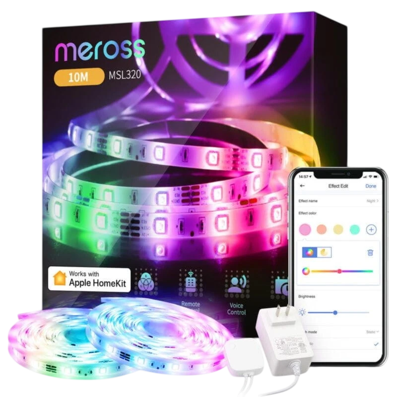 Meross MSL320 2x5m Tiras LED RGB