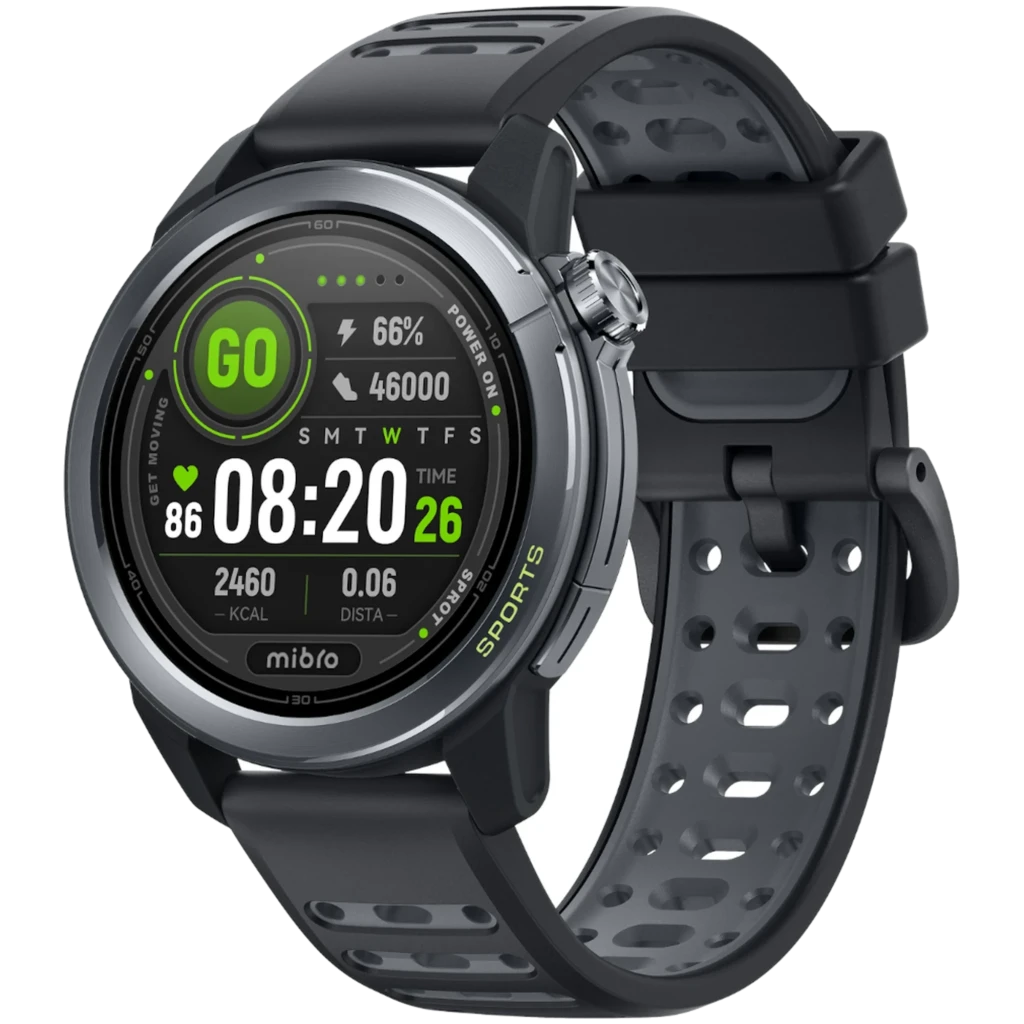 Mibro Watch GS Active 2 1,32' AMOLED 20 días GPS 5 ATM Gris Oscuro