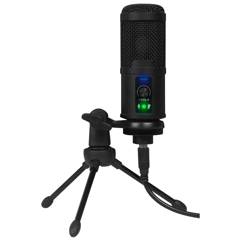 Micrófono Condensador USB BM-65 Streaming/Estudio