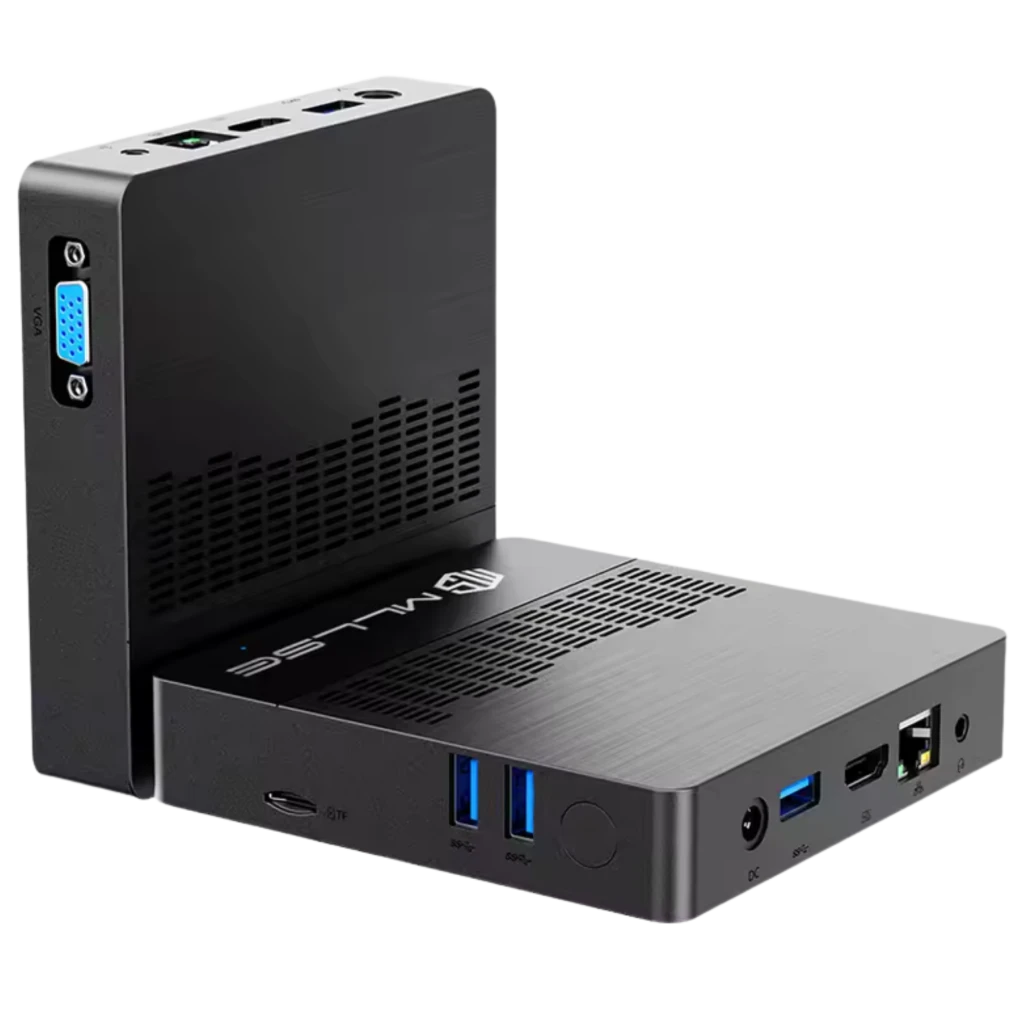 MLLSE M2 Air Mini PC Intel N4000 6 GB 128 GB Windows 11 Negro