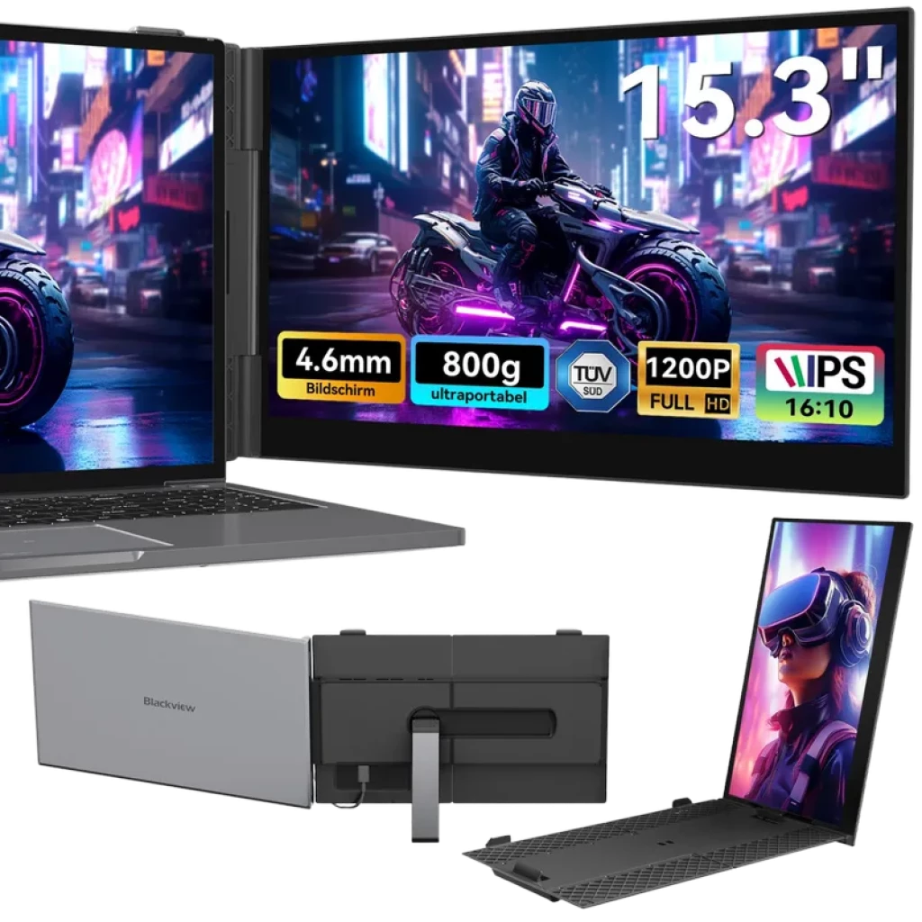 Blackview SCM8 Monitor 15.3' IPS Gris