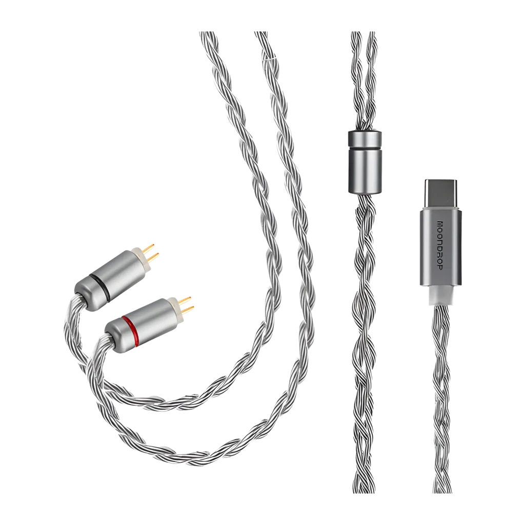 Cable Moondrop Free DSP Salida balanceada USB-C DAC/AMP DSP