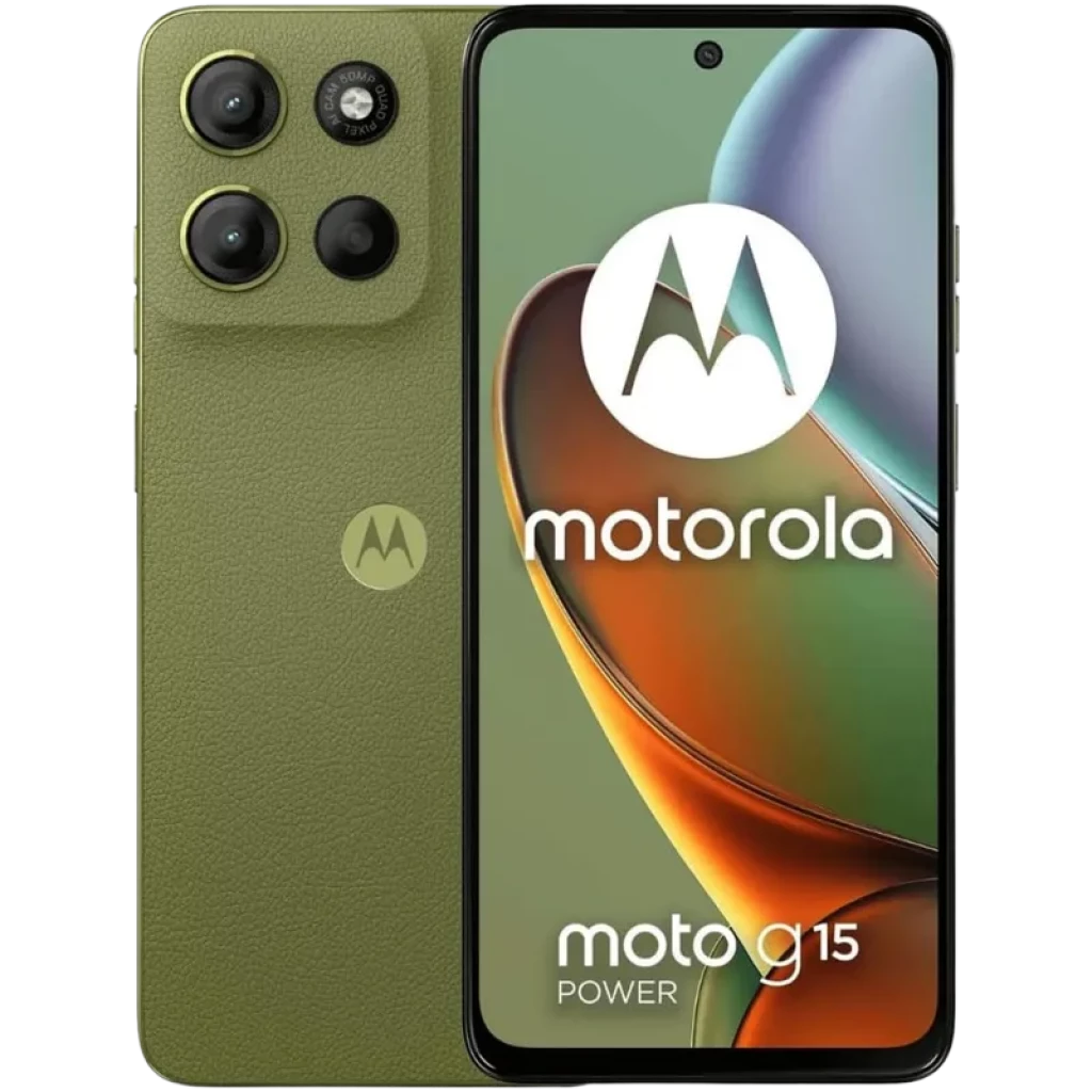 Motorola Moto G15 Power 256GB Iguana Green Pantalla Full HD+ 8GB de RAM Batería con carga TurboPower