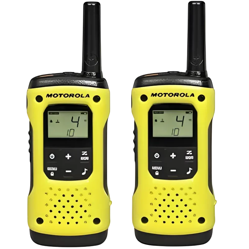Motorola Talkabout T92 H2O two-way radios 16 canales Banda PMR Walkie Talkie pack de 2