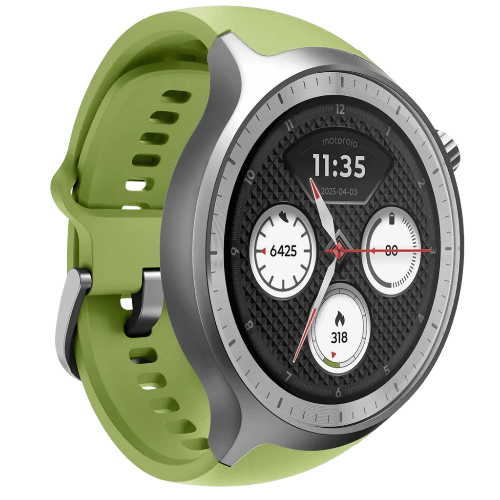 Moto Watch 2 Motorola Plateado GPS Doble Banda L1/L5 1,43' AMOLED
