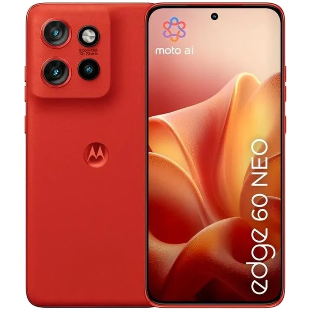 Motorola Edge 60 Neo 5G Poinciana 256GB Pantalla de 6.36 pulgadas 8GB de RAM Procesador MediaTek Dimensity