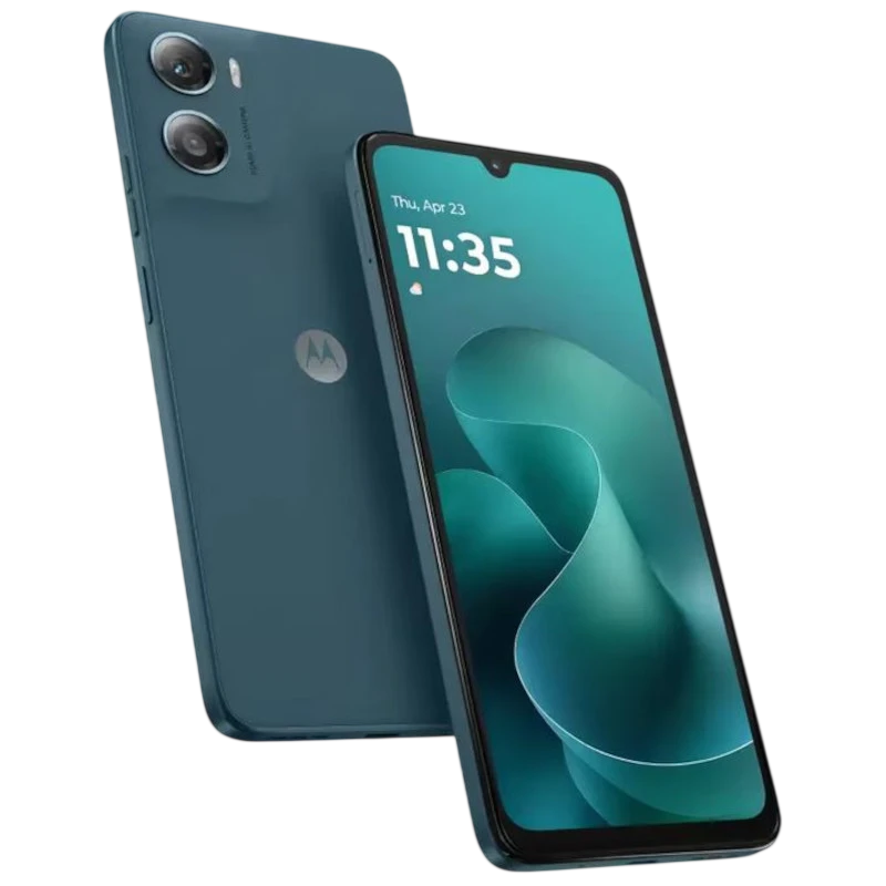 Motorola Moto g06 Azul Tapestry 128GB de capacidad Pantalla de 6.88 pulgadas 4GB de RAM Expansión de memoria