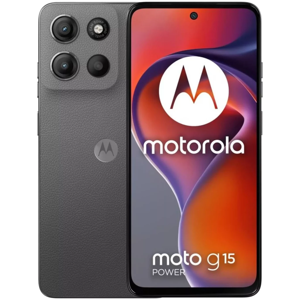 Motorola Moto G15 Power 512GB Gris Corning Gorilla Glass 3 8GB de RAM Cámara doble de 50 Mpx