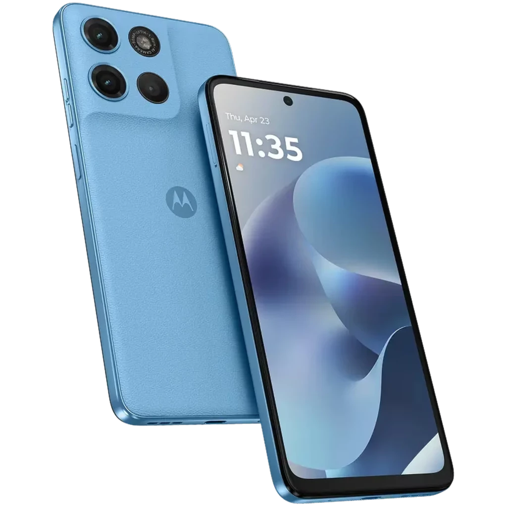 Motorola Moto G17 128GB Alaskan Blue Pantalla de 6.72 pulgadas 4GB de RAM Sensor Sony LYTIA 600