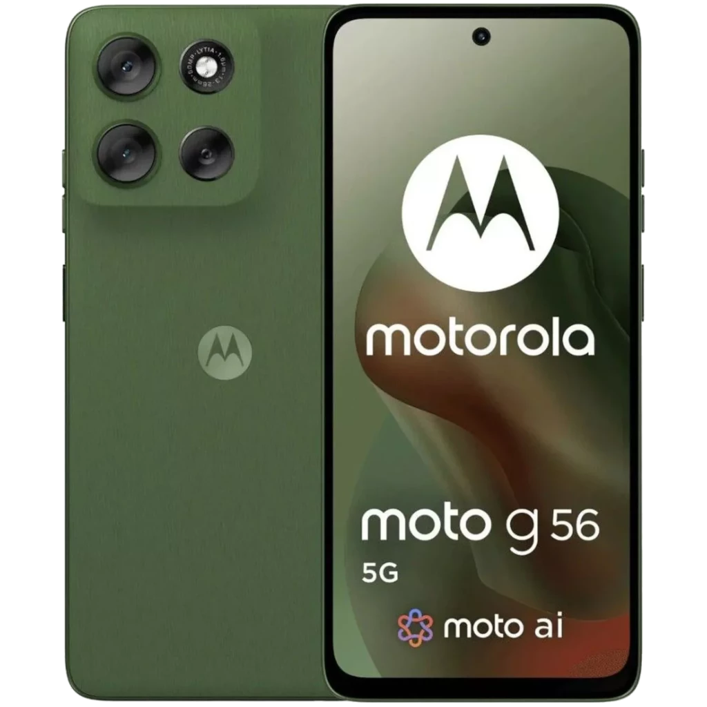 Motorola Moto G56 5G 256GB Verde Drill Batería de 5200 mAh 8 GB de RAM Pantalla de 6.72'