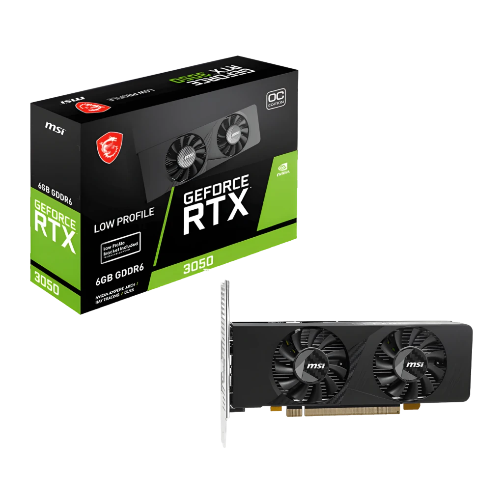 Tarjeta gráfica MSI GeForce RTX 3050 LP E 6G OC 6GB GDDR6