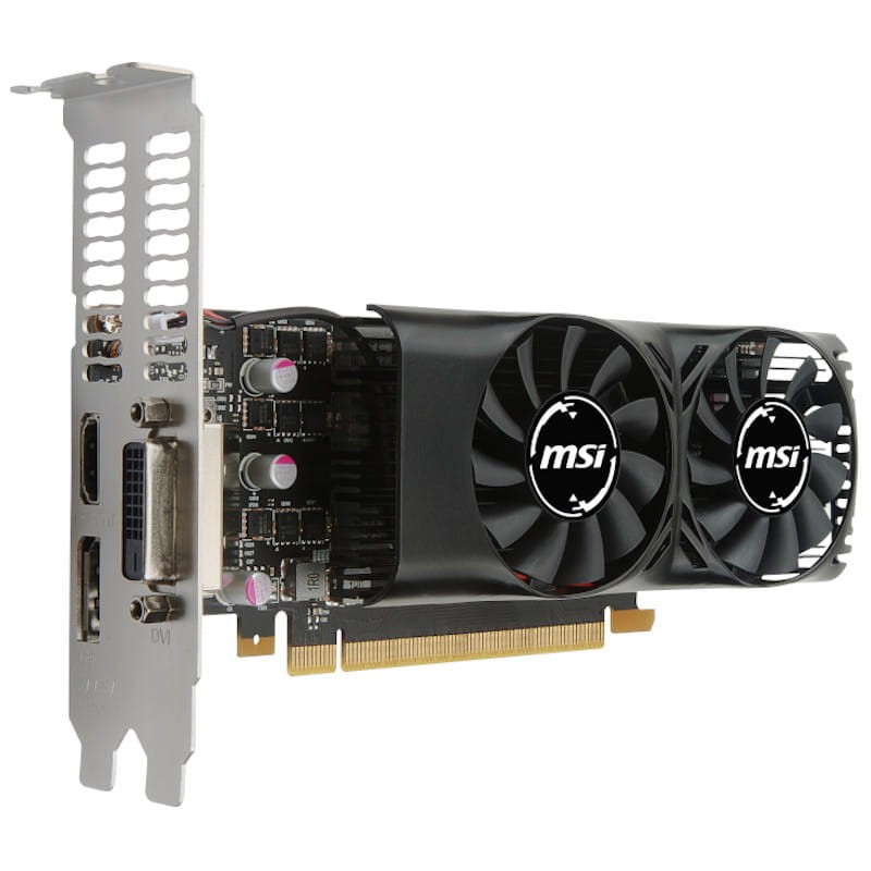 MSI GeForce 1050 Ti 4GB GDDR5 Perfil bajo
