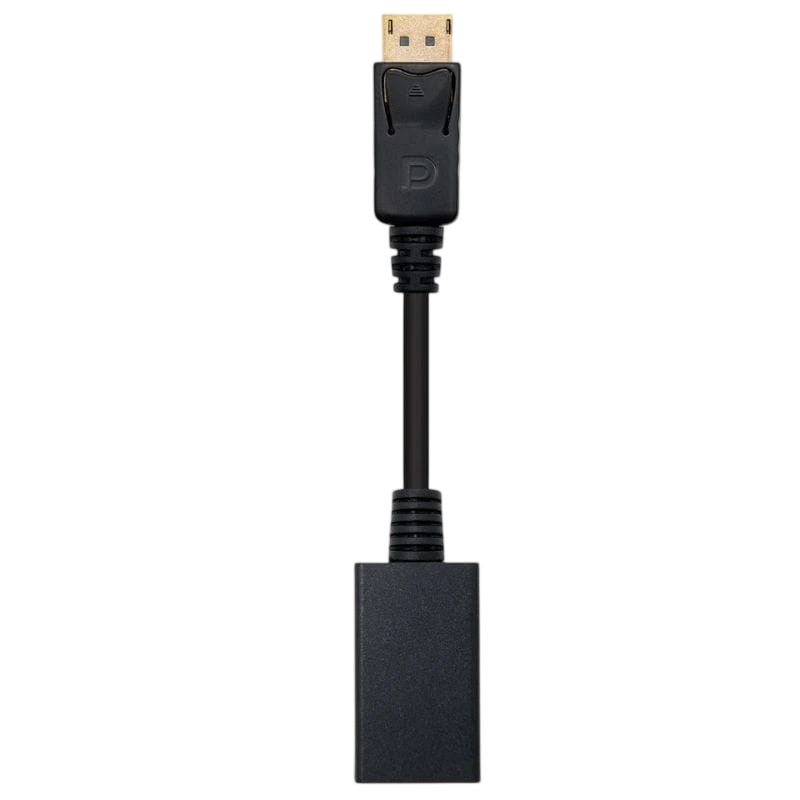 Nanocable 10.16.0502/ DisplayPort Macho HDMI Hembra Negro Cable Conversor