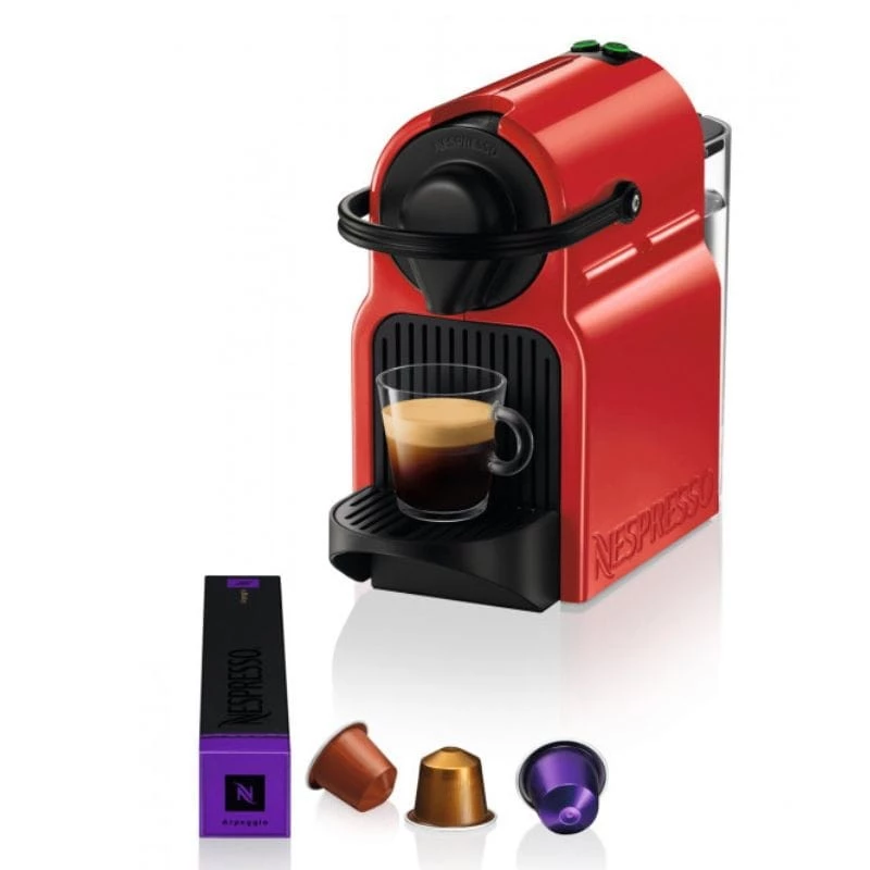 Krups Nespresso Inissia XN1005 1260 W 0,7 L Rojo Cafetera