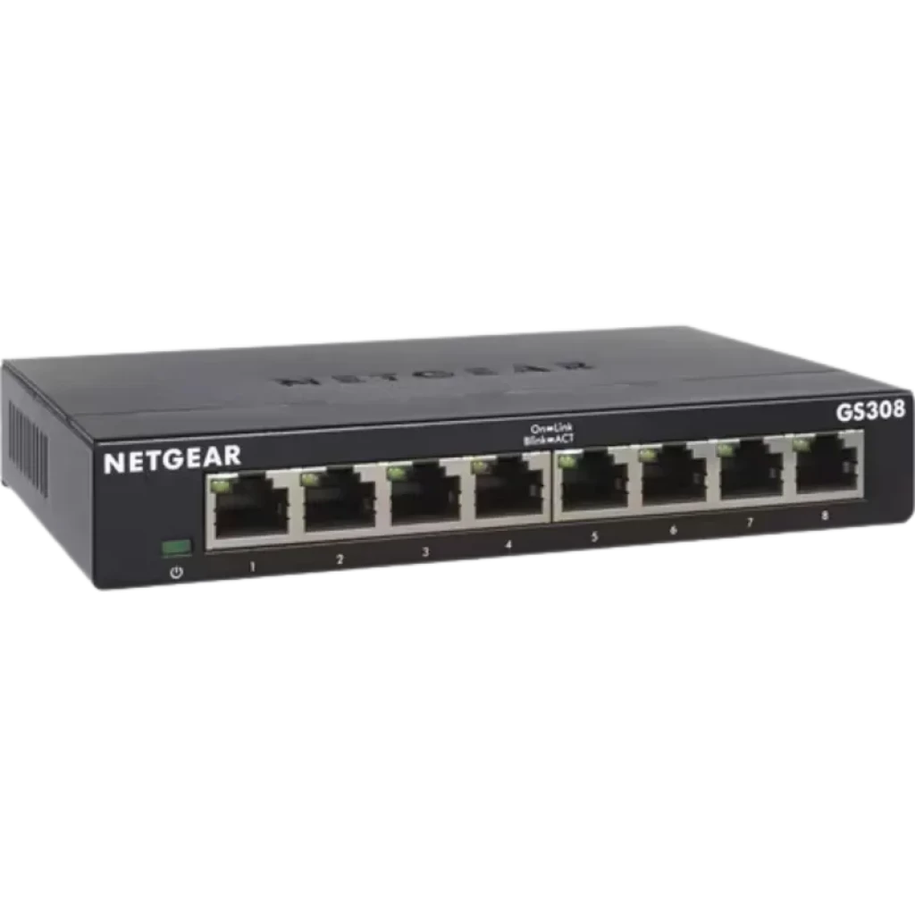 NETGEAR GS308-300PES Switch no administrado L2 8 puertos Gigabit Ethernet