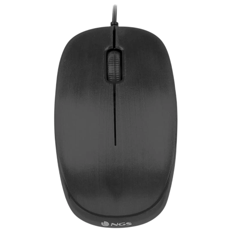 NGS Flame Ratón 1000 DPI Negro