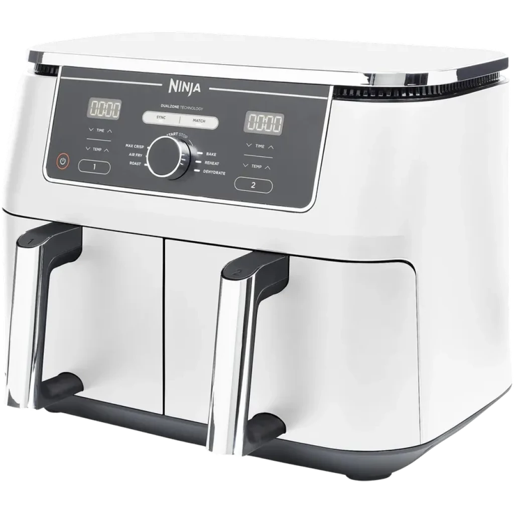 Ninja AF400EU 2470 W 9,5L Blanco Freidora de aire doble cesta