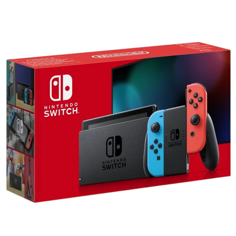 Nintendo Switch Azul/Neón Rojo/Neón Versión 3