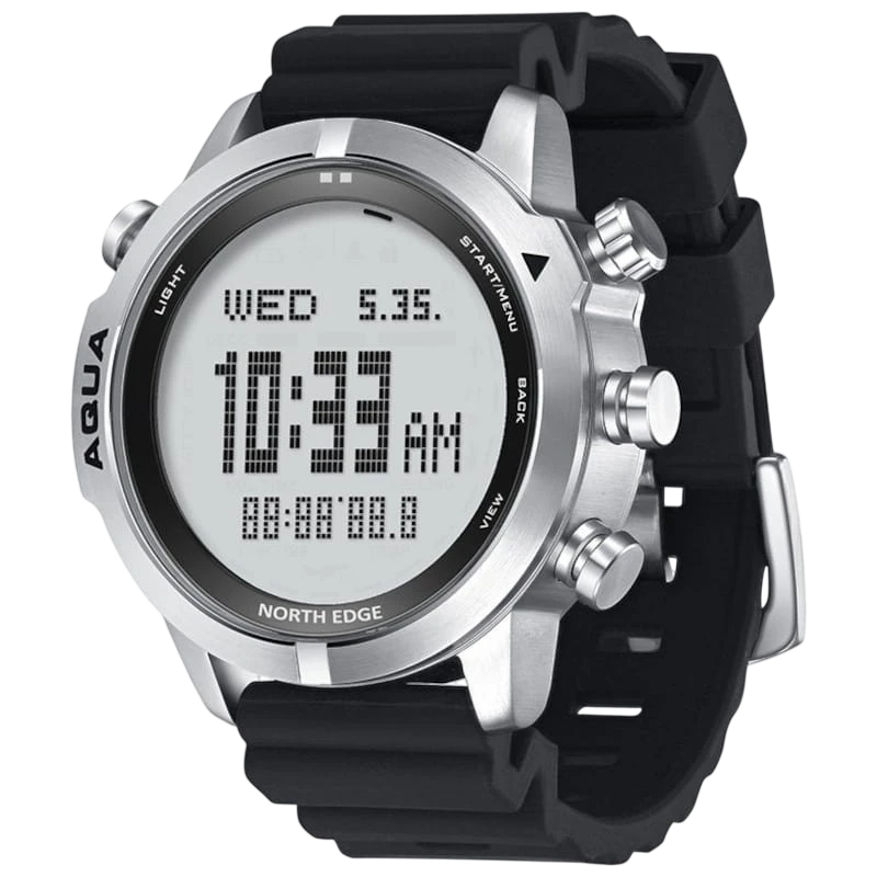 North Edge Aqua Blanco Reloj de Buceo