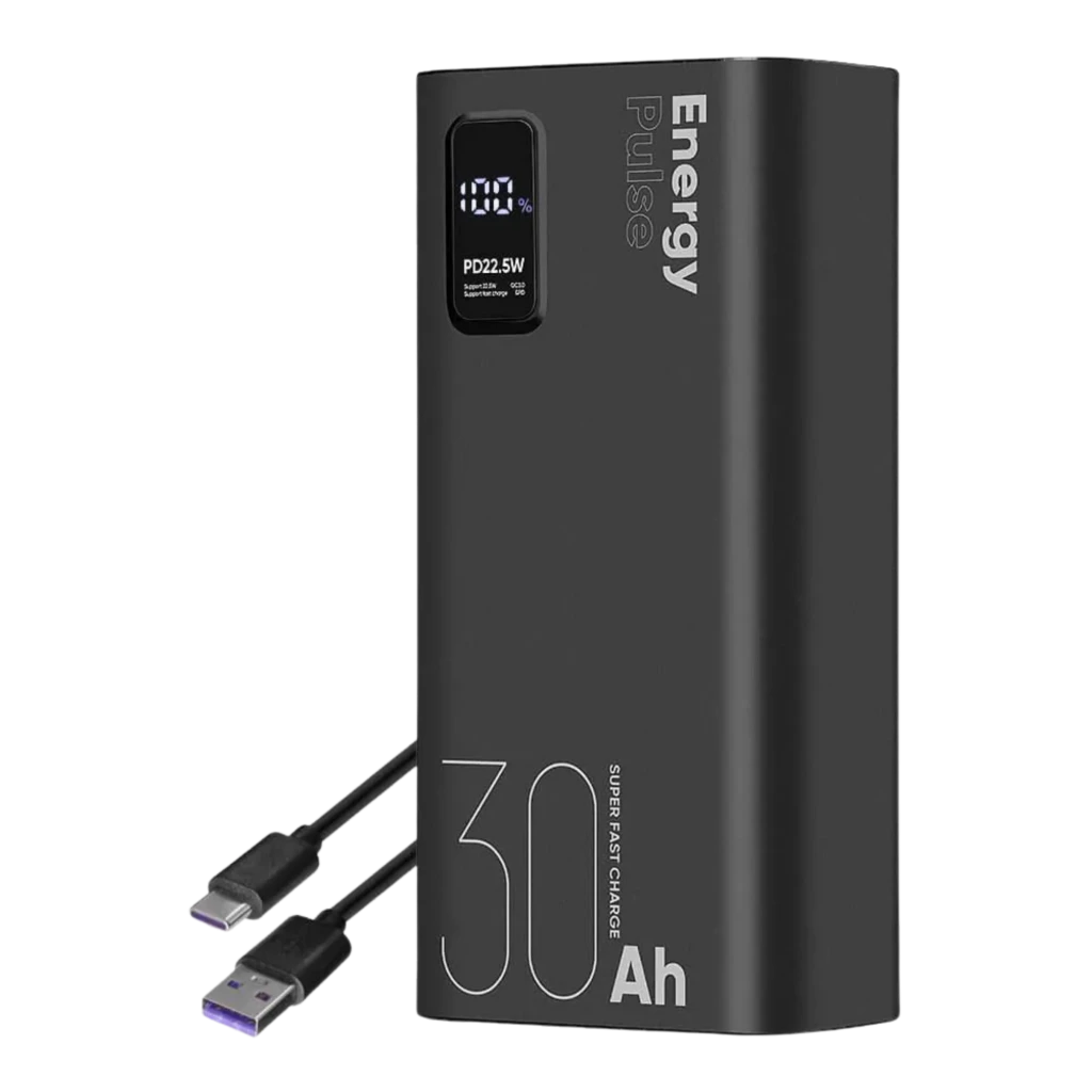 OBAL:ME EnergyPulse Power Bank 30000mAh 22.5W USB-C Negro