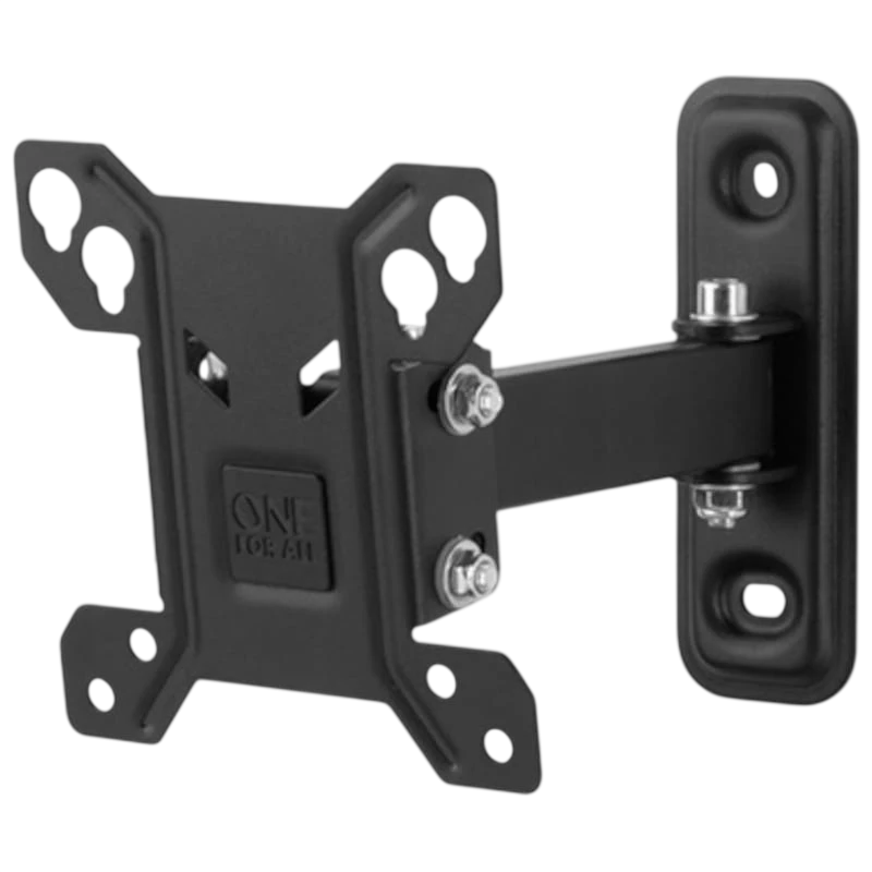One For All WM2141 Giratorio e Inclinable 27' VESA 100x100 mm Negro Soporte para TV