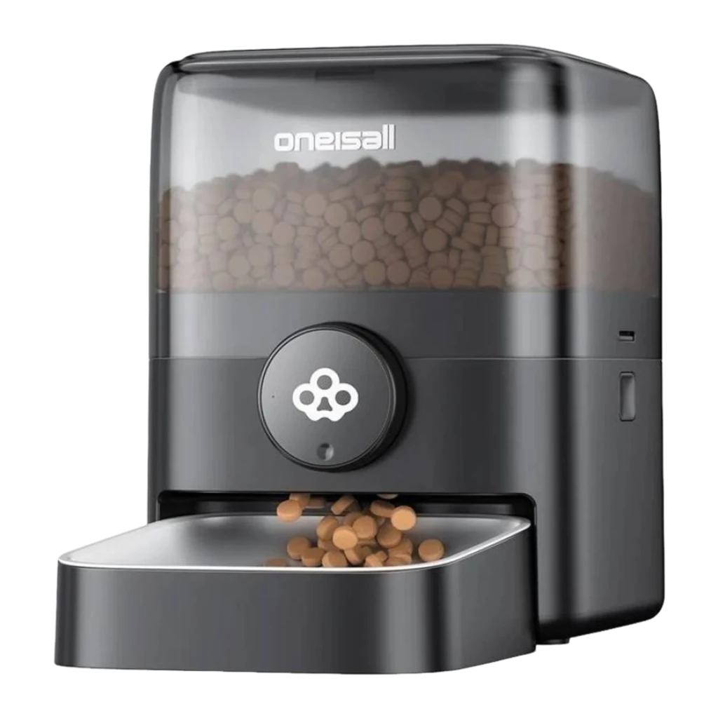 Comedero Automático Oneisall PF08 WiFi 2,4GHz 5L 10 Comidas/Día