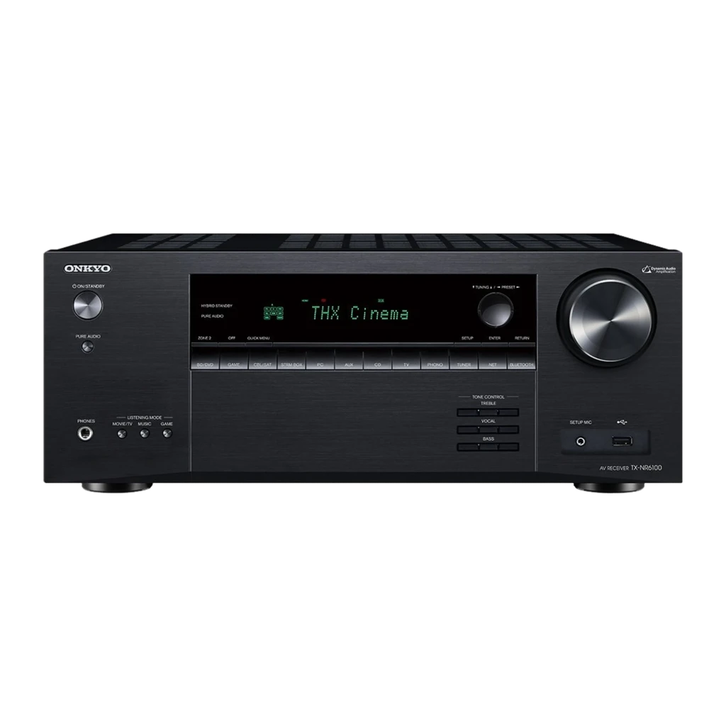 Receptor AV Onkyo TX-NR6100 Dolby Atmos DTS:X 165W