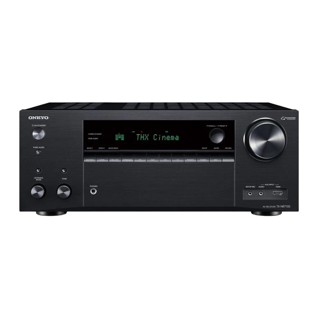 Receptor AV Onkyo TX-NR7100 Dolby Atmos DTS:X 170W/canal