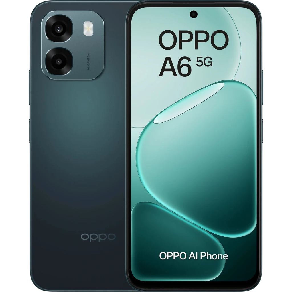 OPPO A6 5G 256 GB Negro 6 GB 6550 mAh