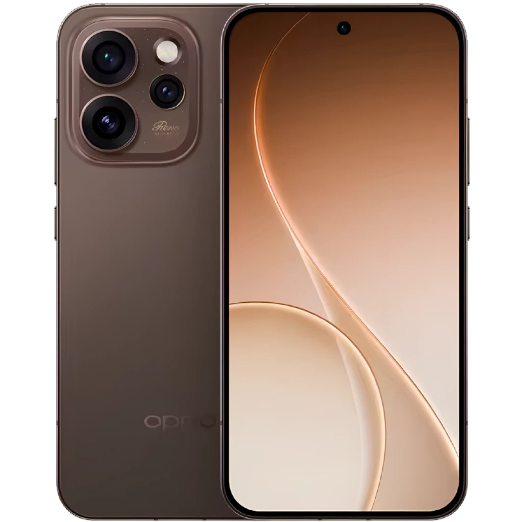 Oppo Reno15 Pro Max 5G 512GB Marrón Lente triple de 200 Mpx 12 GB de RAM Pantalla de 6.78'